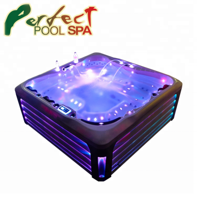 Luxurious 6 person outdoor spa pool with CE/SAA/ISO/TUV approval