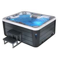 2017 New Arrival Most Popular 6 Persons Outdoor Whirlpool Hot Spa Bathtub/ Balboa Hot Tub