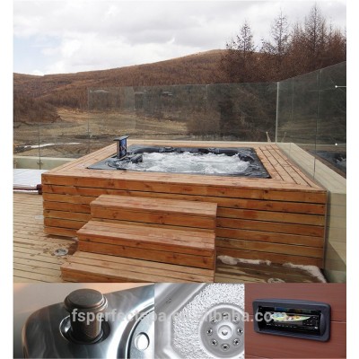 New Design! hot tub gazebo fiberglass hot tub outdoor spa