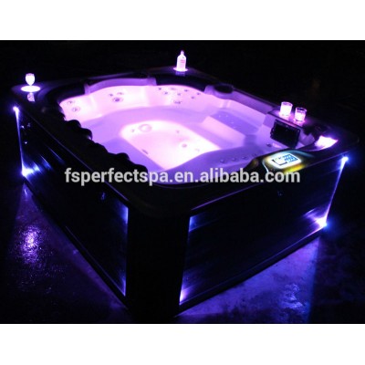 Hot sale European style Perfect system portable outdoor spa for 5 person outdoor spa